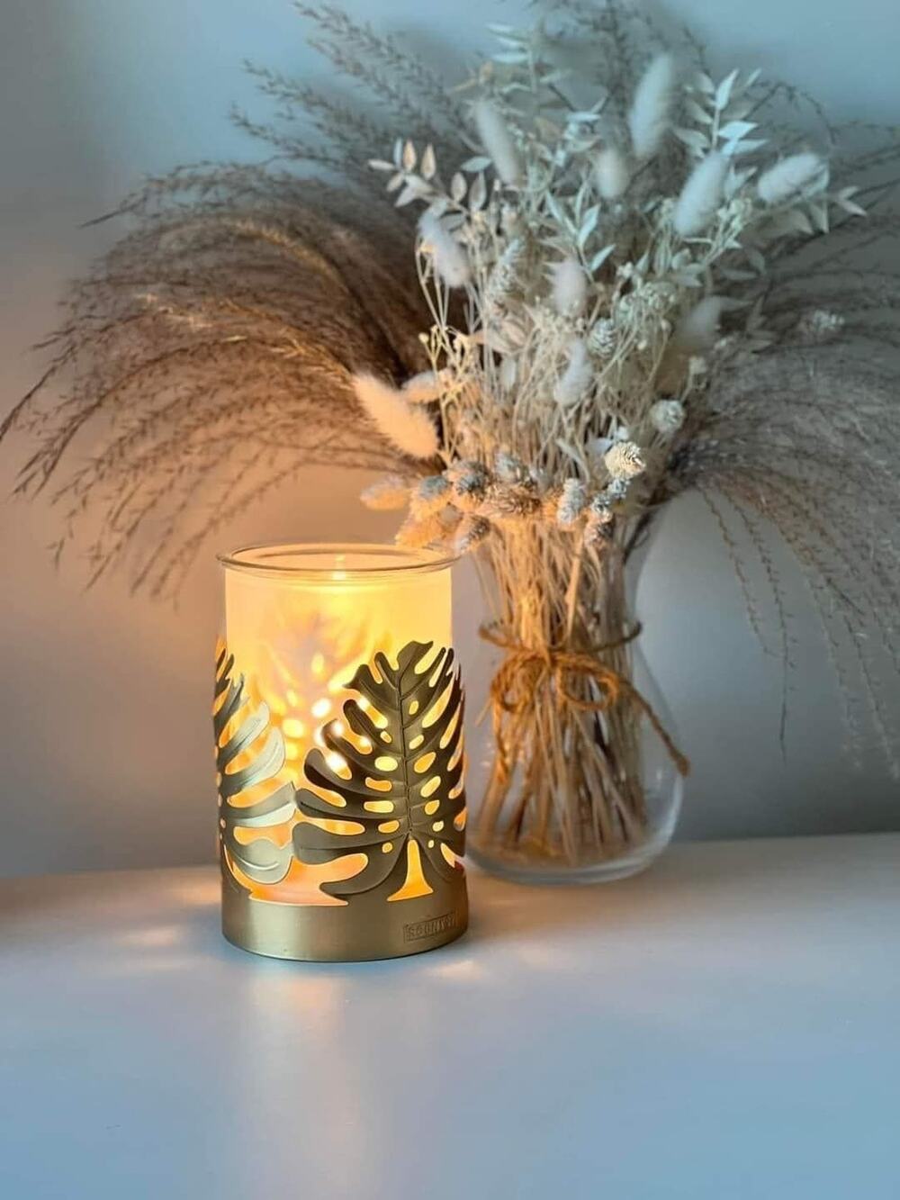 Scentsy Luxe Leaves Full Size Wax Warmer 25W Retired NIB May 2023